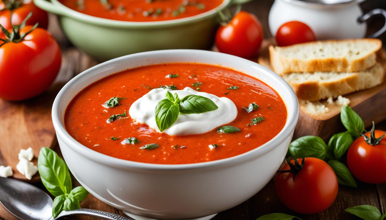 Einfaches Tomatensuppe Rezept für Jeden Tag