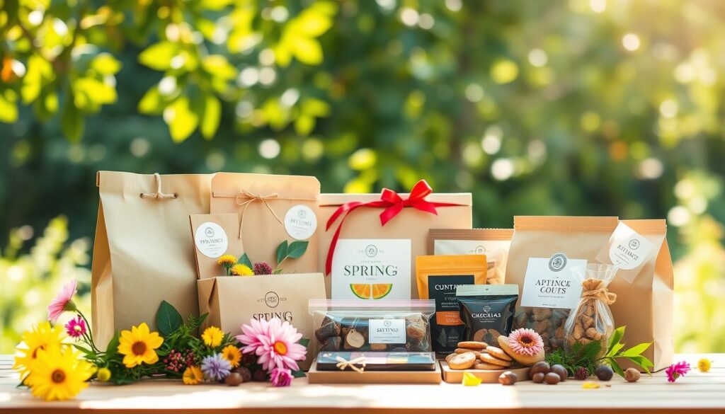 Nachhaltige Verpackung für Werbepräsente Genuss